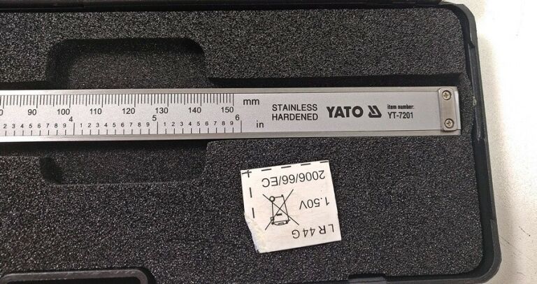 SUWMIARKA ELEKTRONICZNA 150MM 0,03MM YATO YT-7201