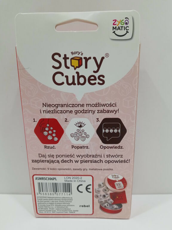 GRA STORY CUBES: BOHATEROWIE - EDYCJA