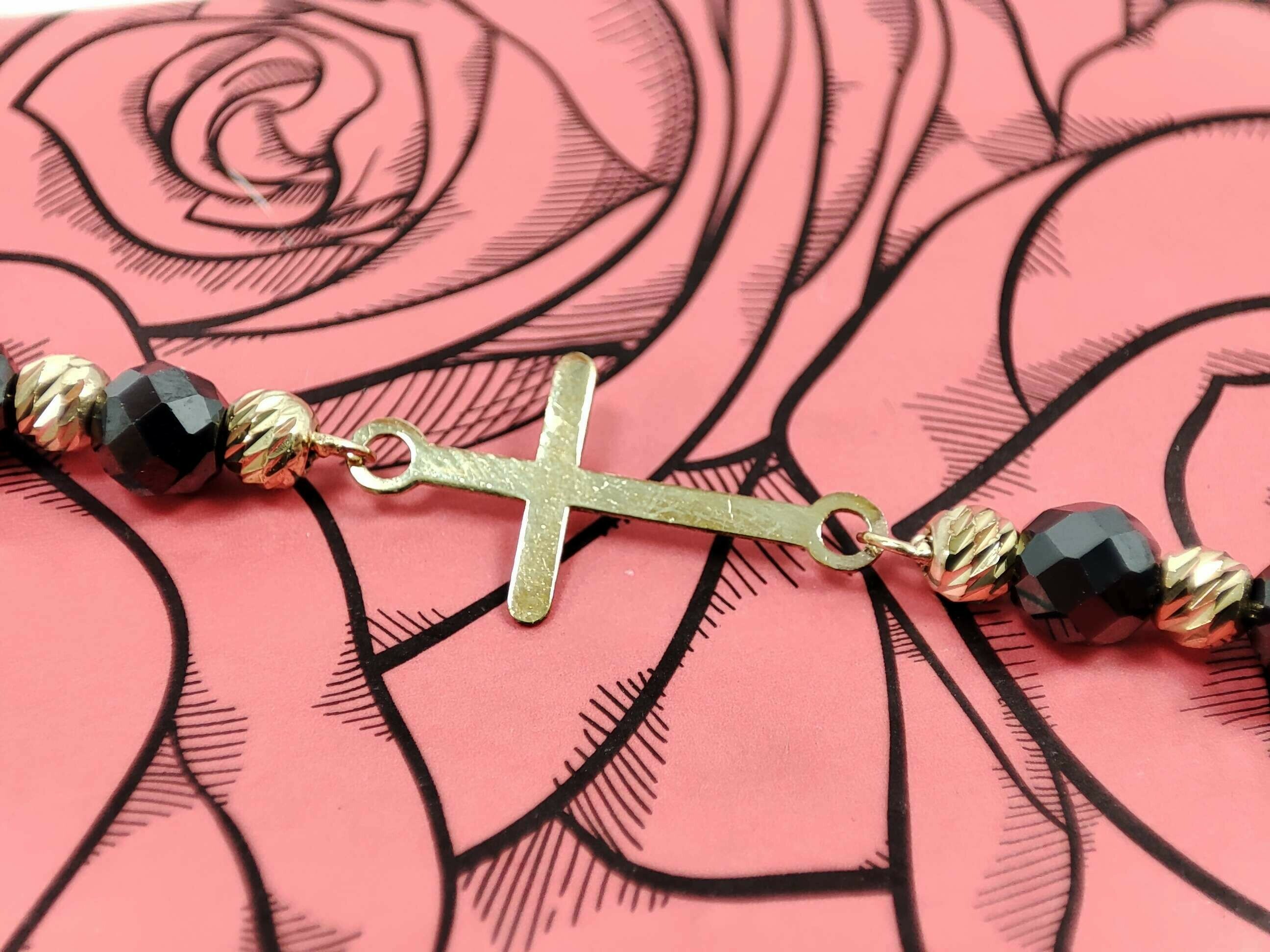 nowa-zlota-bransoletka-czarn-zlot-kuleczki-krzyzyk-kamien-17088-524288