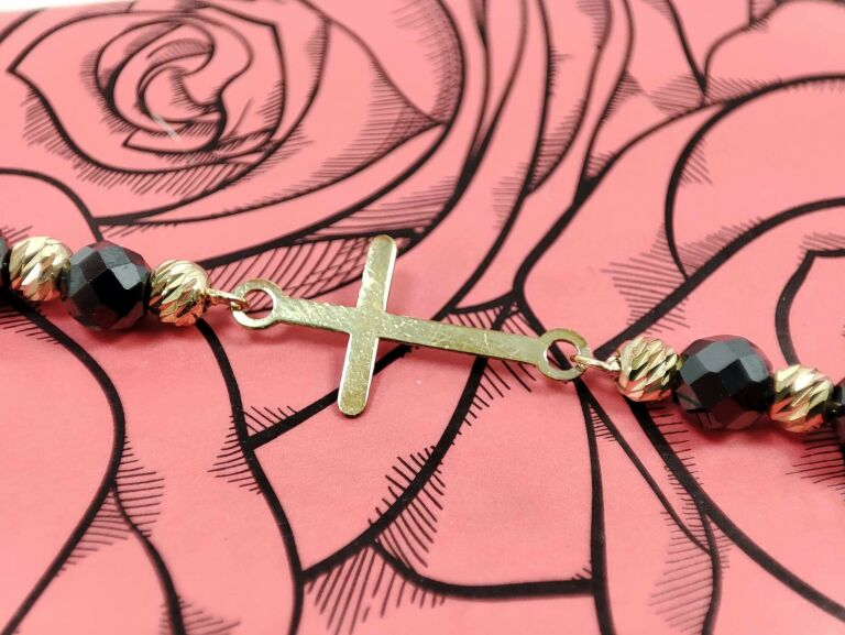 nowa-zlota-bransoletka-czarn-zlot-kuleczki-krzyzyk-kamien-17088-524288