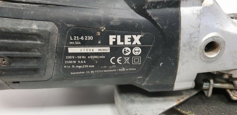 FLEX SZLIFIERKA KĄTOWA L 21-6 230MM 2100W