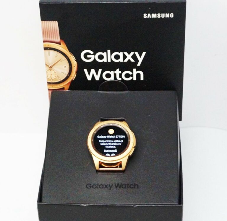 ZEGAREK SAMSUNG GALAXY WATCH SM-R810 - KOMPLET !!