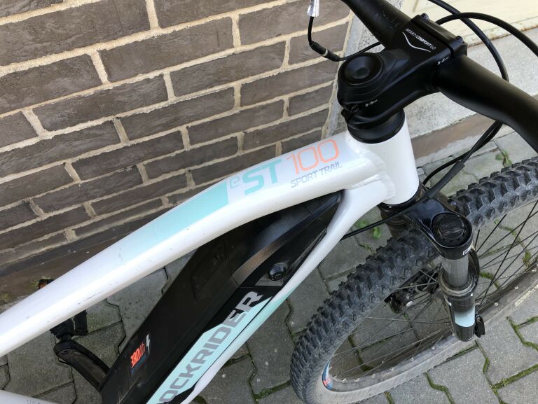 ELEKTRYCZNY ROCKRIDER MTB E-ST 100 KOŁA 27,5 / S