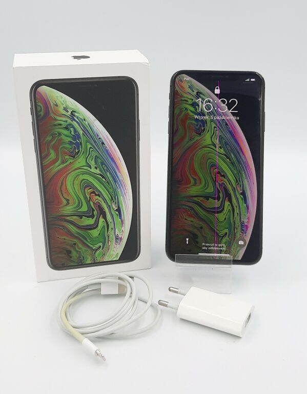 TELEFON IPHONE XS MAX 64GB KOMPLET - CZYTAJ OPIS!