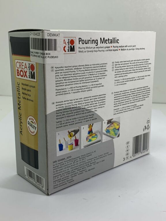 FARBY CREA BOX POURING METALLIC