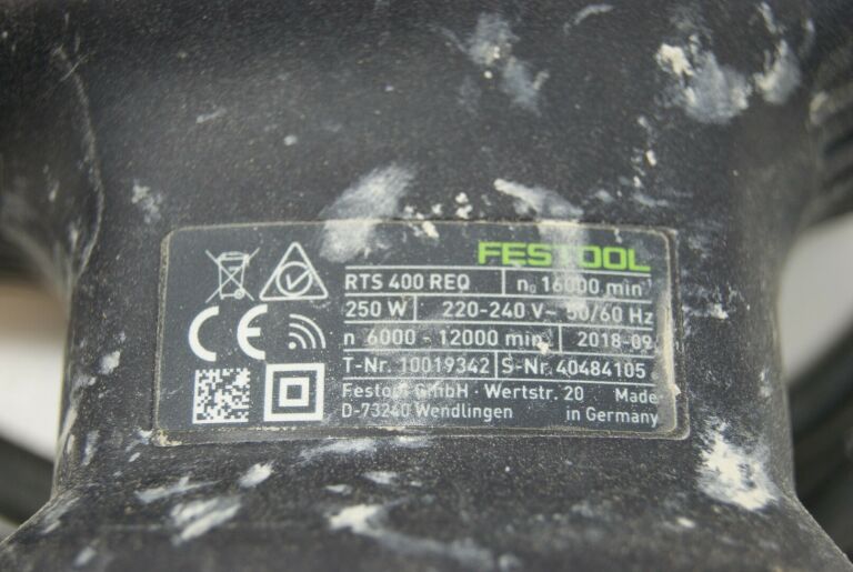 SZLIFIERKA FESTOOL RTS 400 REQ