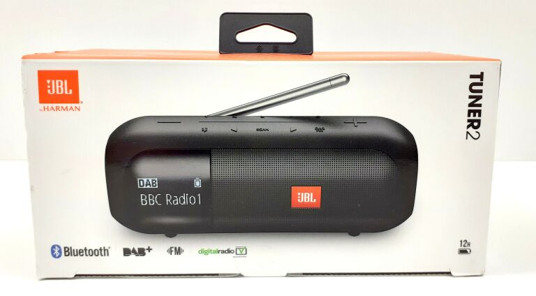 RADIO JBL TUNER 2 CZARNY DAB+/FM