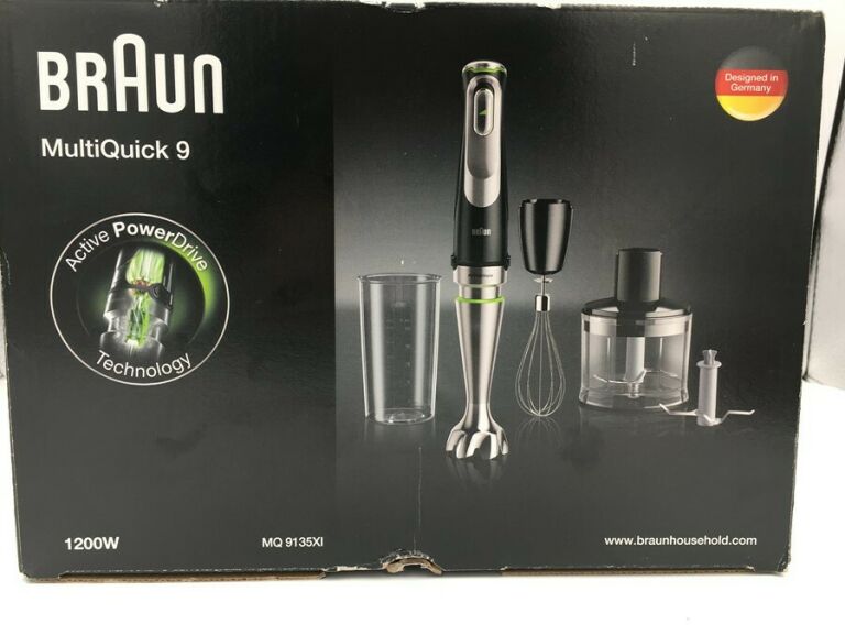 BLENDER BRAUN MULTIQUICK 9 MQ9135XI