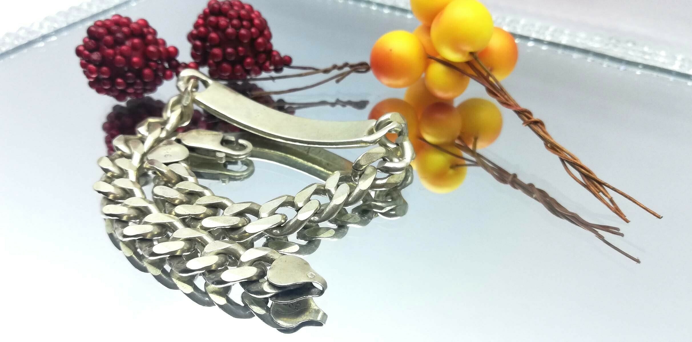 ladna-bransoletka-meska-3372g-pr-925-stan-uzywany