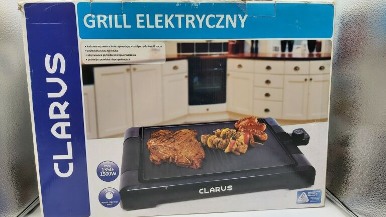 GRILL ELEKTRYCZNY CLARUS GH-5131, PUD