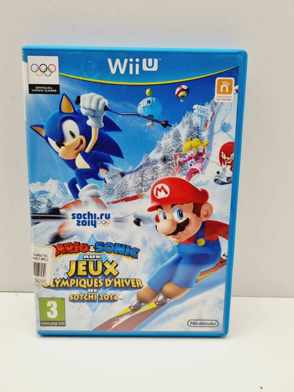 MARIO SONIC SOCHI 2014 NINTENDO WII U WIIU POLECAM