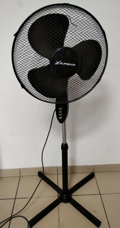 WENTYLATOR STOJĄCY SUPERIOR RD- 40I CZARNY