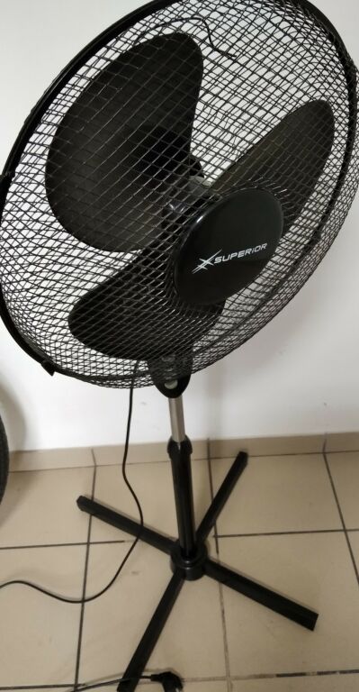 WENTYLATOR STOJĄCY SUPERIOR RD- 40I CZARNY