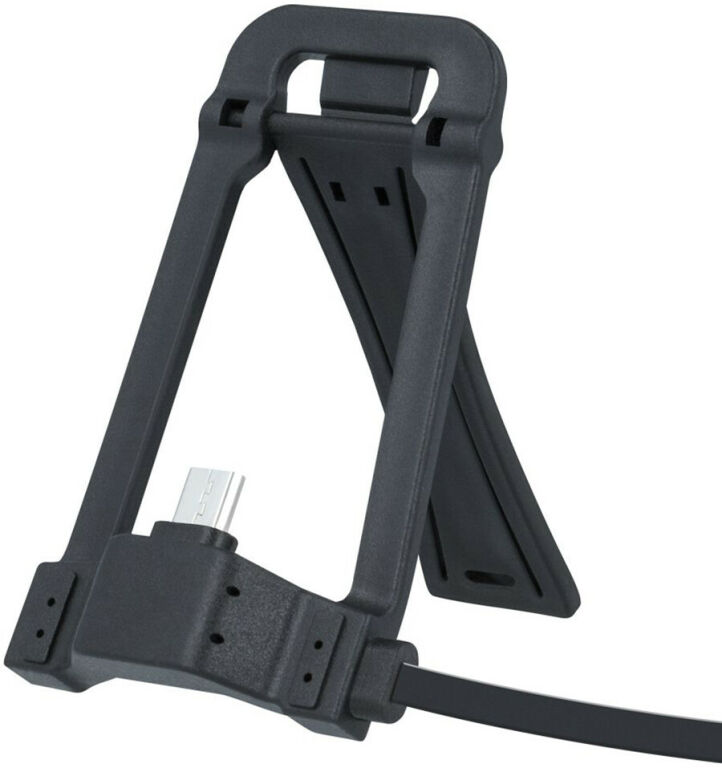KABEL STAND MICRO-USB SZARY