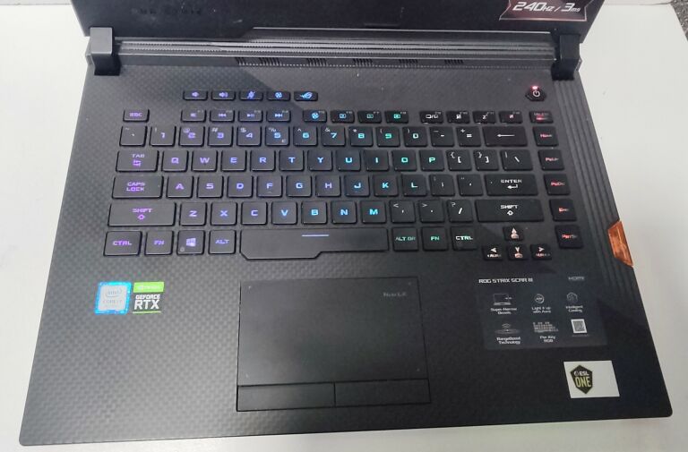 LAPTOP ASUS ROG STRIX SCAR III I7 16GB 1TB RTX GW