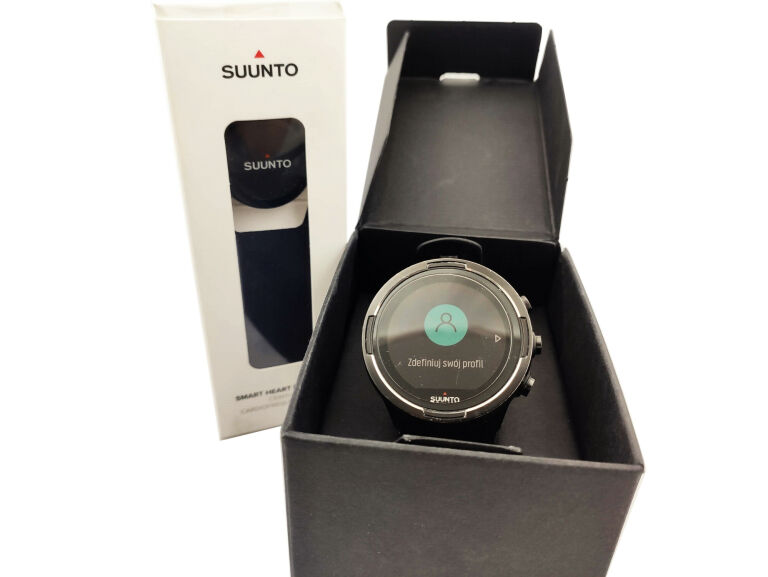 SMARTWATCH SUUNTO 9 BLACK GPS BAROMETR + PAS