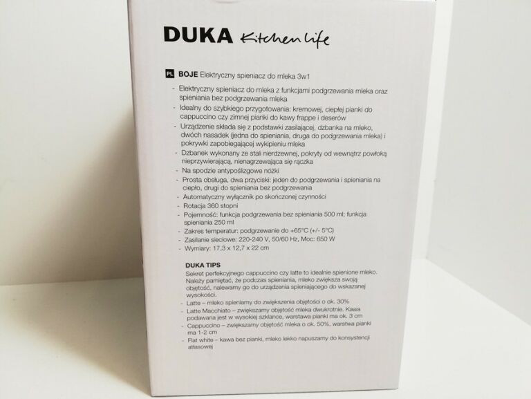 SPIENIACZ DO MLEKA DUKA