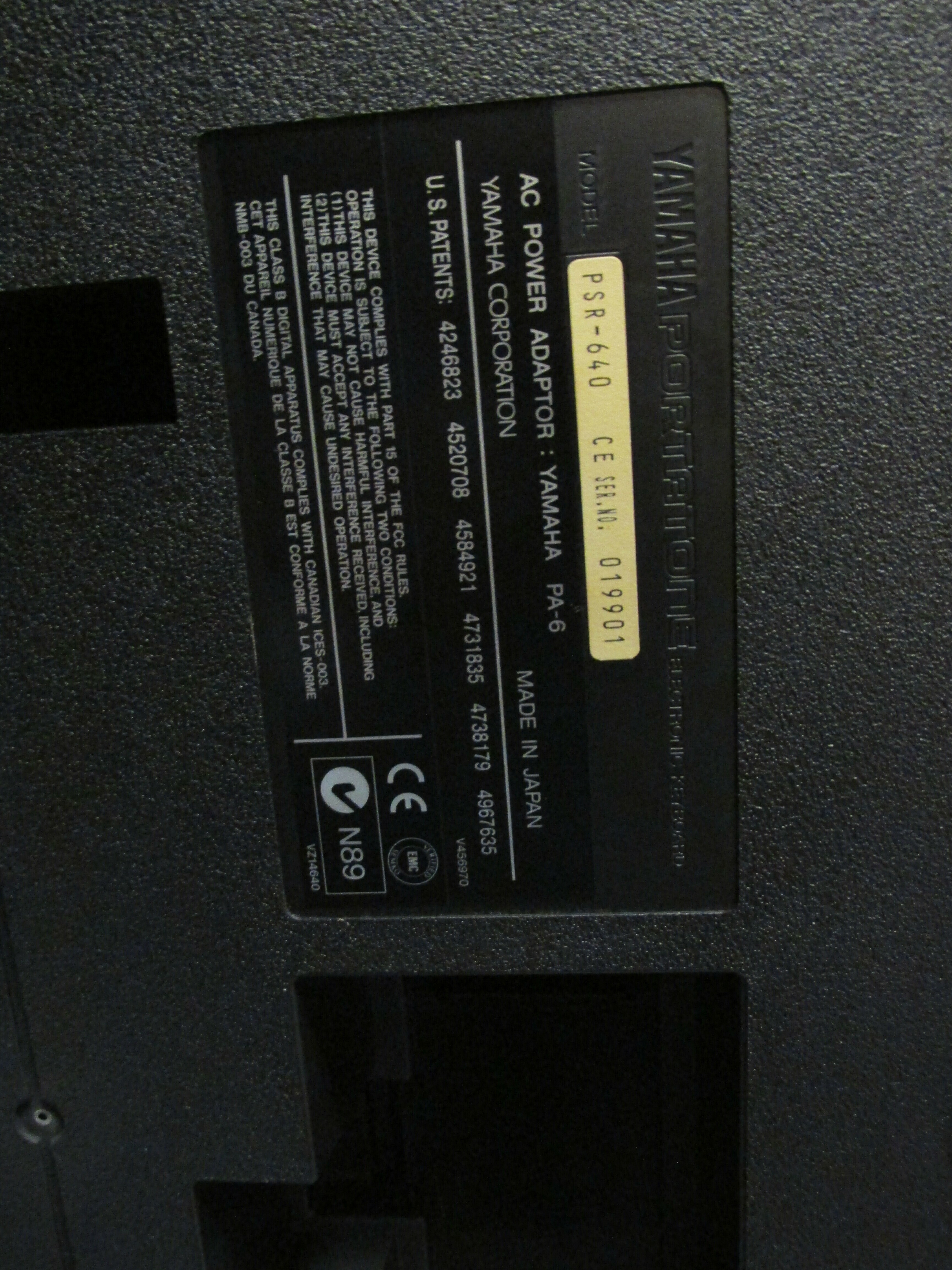 keyboard-yamaha-psr-640-product-id