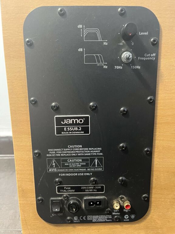 SUBWOOFER JAMO E S5UB.2 + OKABLOWANIE