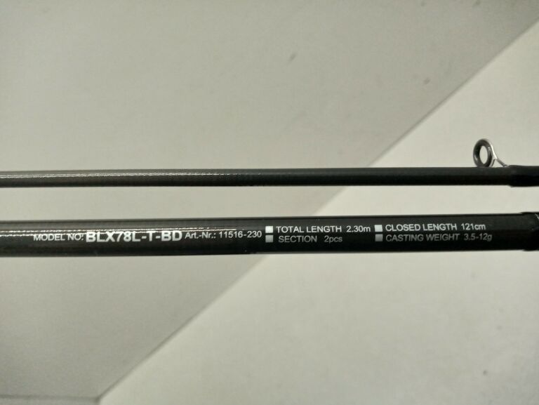 WĘDKA DAIWA BALLISTIC X 78L-T 2.30M +PAR 12.08.21