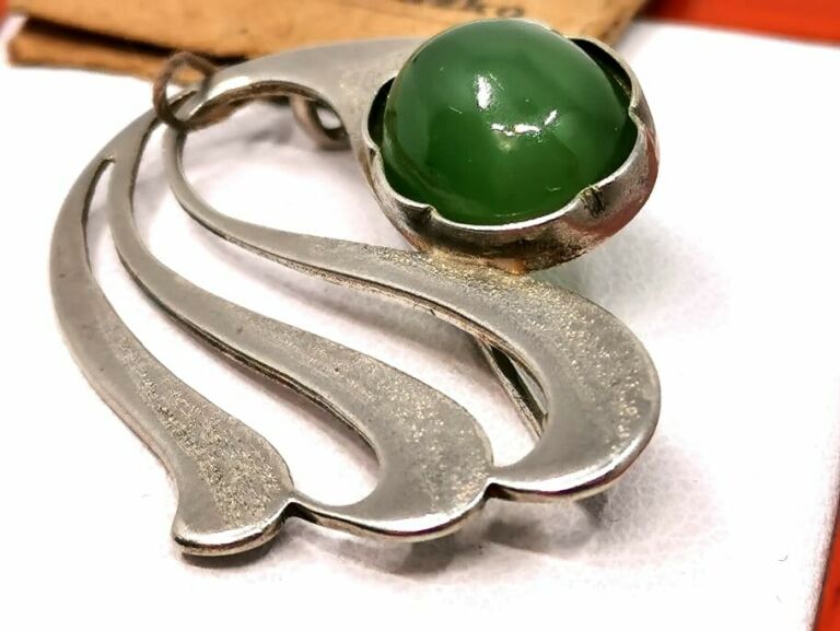 warmet-broszka-jadeit-agat-klodzko-oryg-metka-rodzaj-wyrob-jubilerski