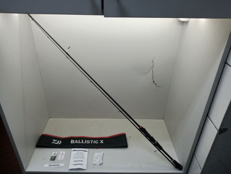WĘDKA DAIWA BALLISTIC X 78L-T 2.30M +PAR 12.08.21