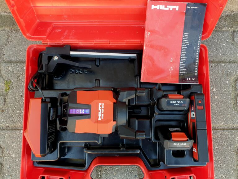 LASER KRZYŻOWY HILTI PM 40-MG 2019R ZESTAW IDEAŁ!