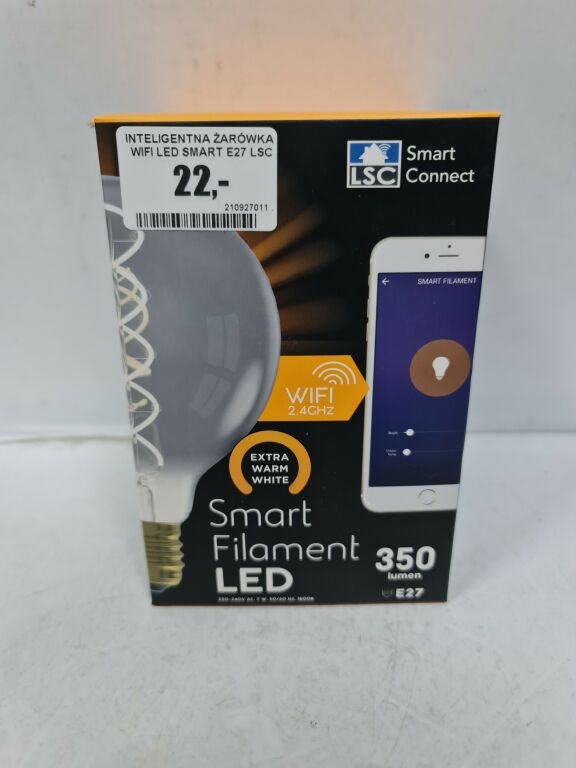 INTELIGENTNA ŻARÓWKA WIFI LED SMART E27 LSC