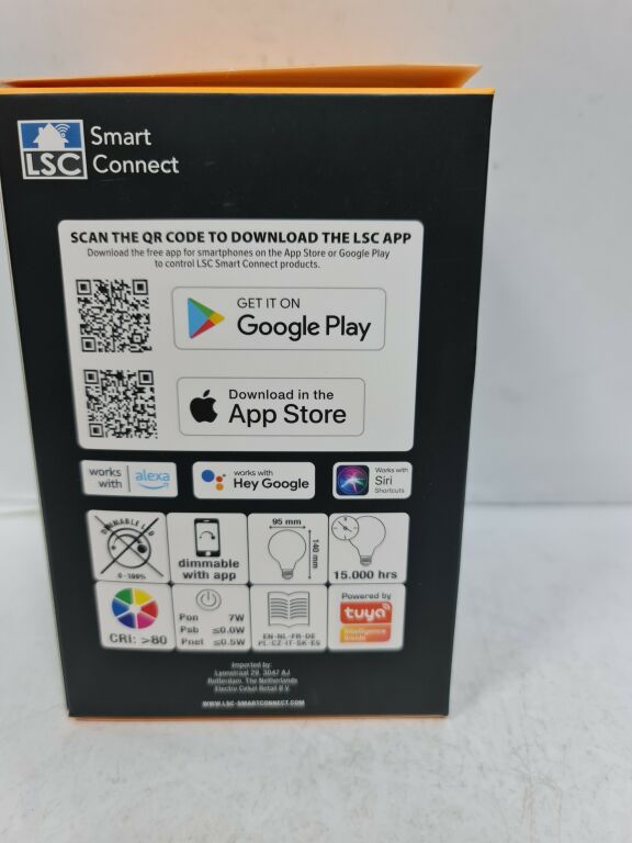 INTELIGENTNA ŻARÓWKA WIFI LED SMART E27 LSC