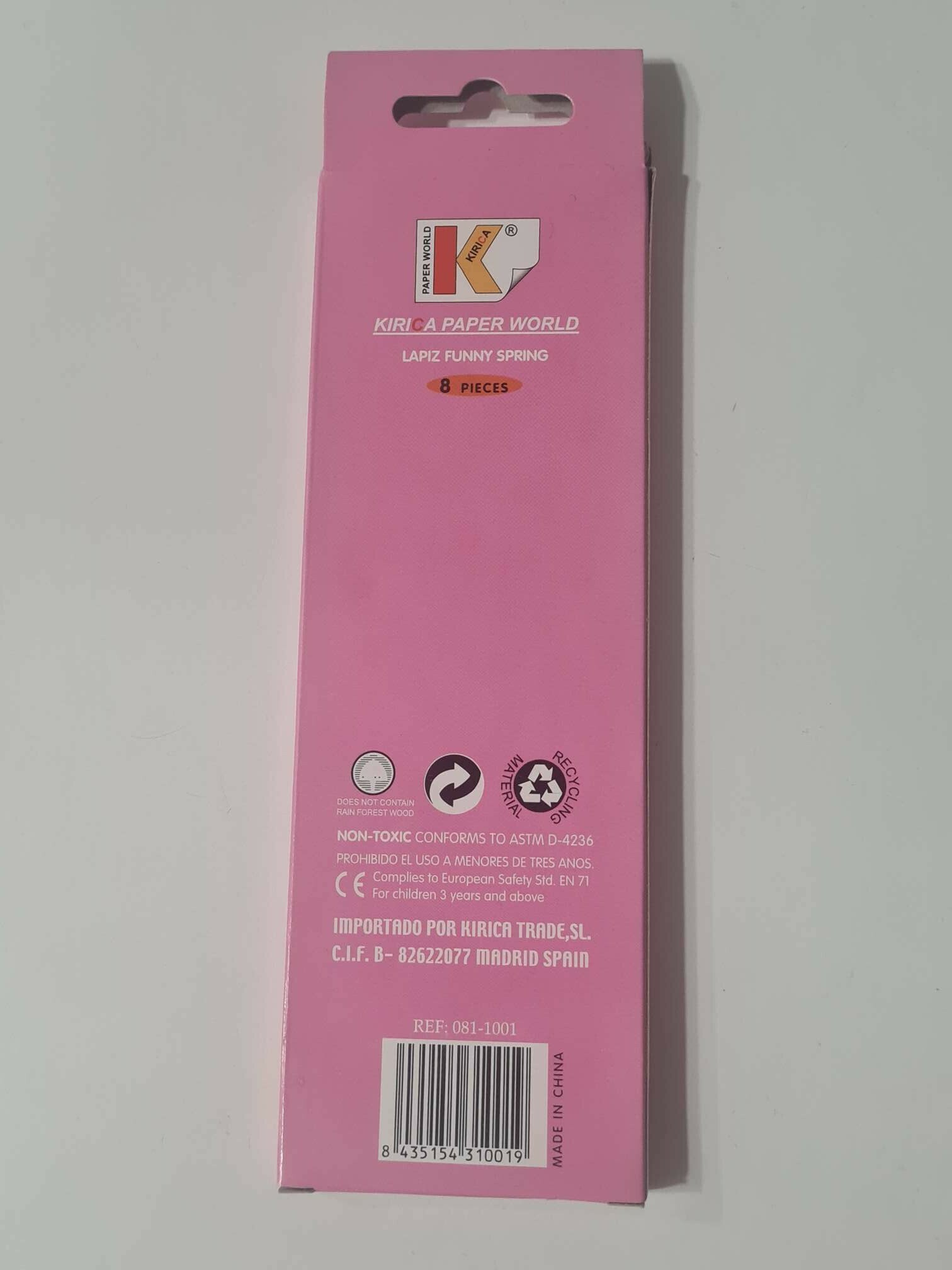 olowki-kirica-paper-world-lapiz-8szt-ean-gtin-8435154310019
