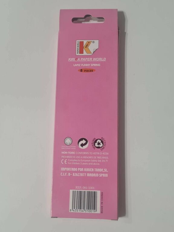 olowki-kirica-paper-world-lapiz-8szt-ean-gtin-8435154310019