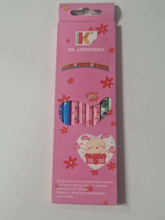 OŁÓWKI KIRICA PAPER WORLD LAPIZ 8SZT