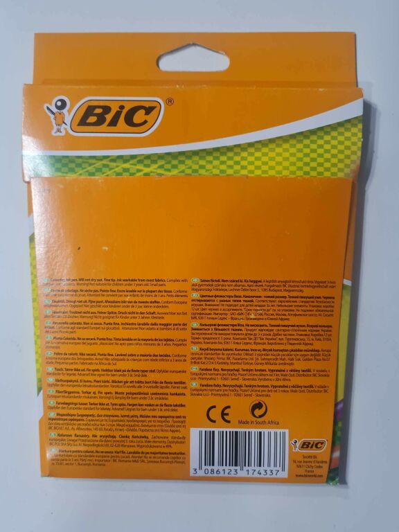 FLAMASTRY BIC 12 KOLOROW