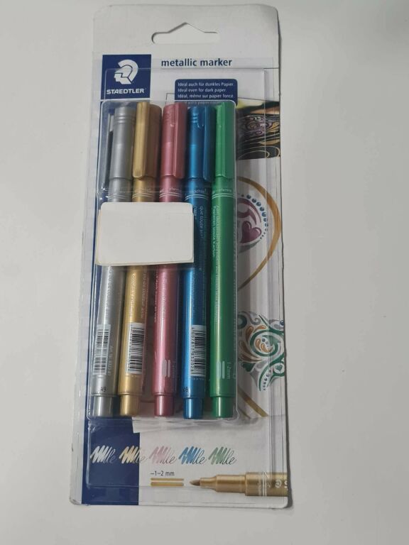 STAEDTLER MARKERY METALICZNE 5 KOLORÓW