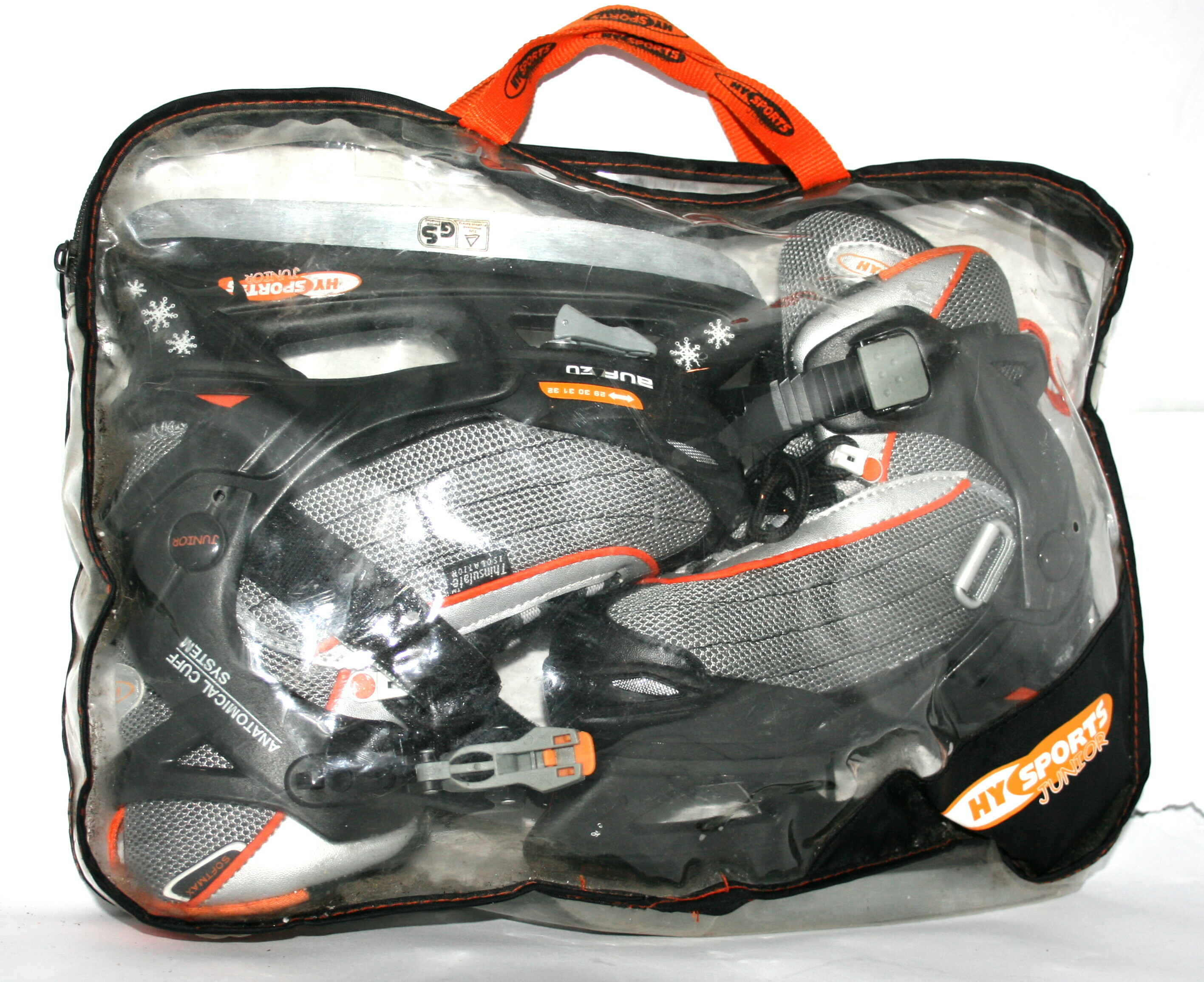 lyzwy-hy-sports-junior-regulowane-29-32cm-torba-stan-uzywany