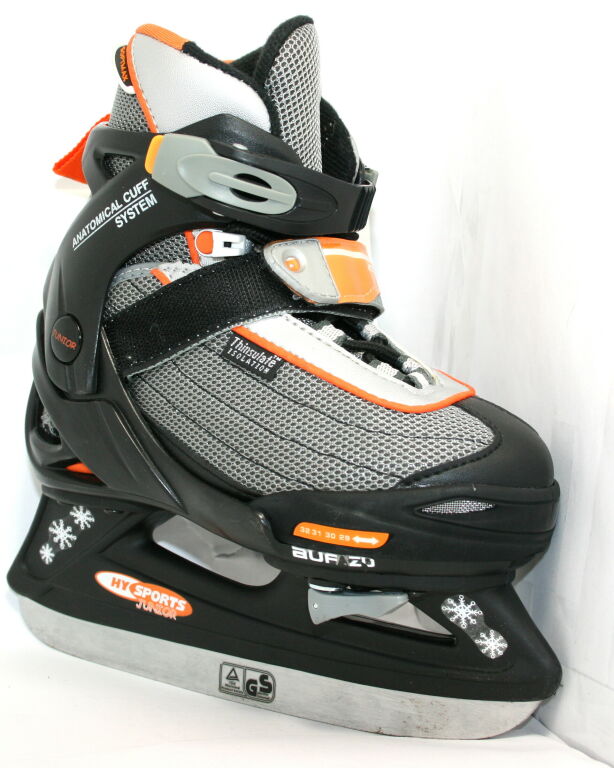 ŁYŻWY HY SPORTS JUNIOR REGULOWANE 29-32CM + TORBA