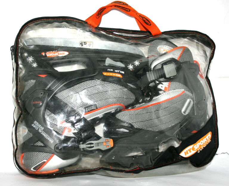 ŁYŻWY HY SPORTS JUNIOR REGULOWANE 29-32CM + TORBA