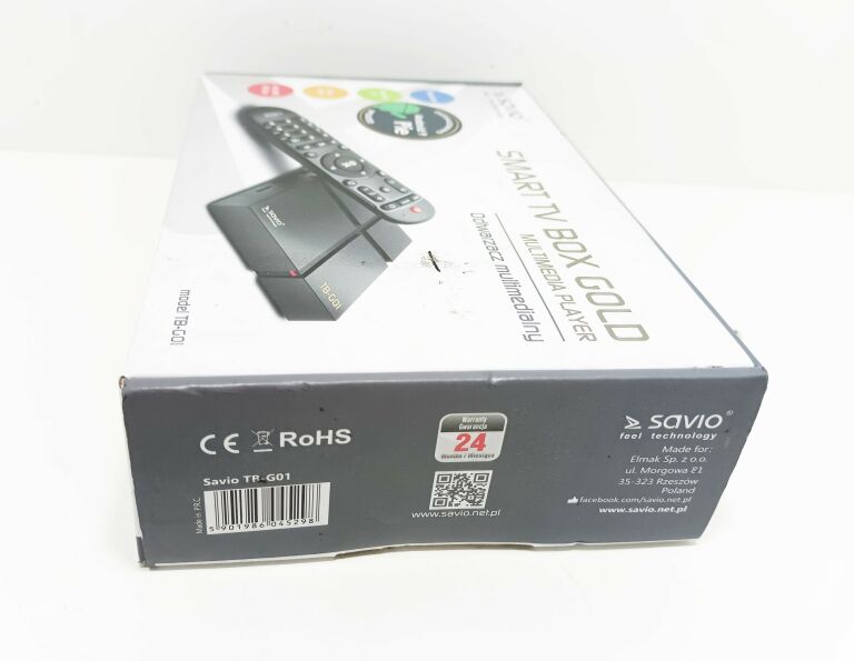 SMART TV BOX GOLD SAVIO