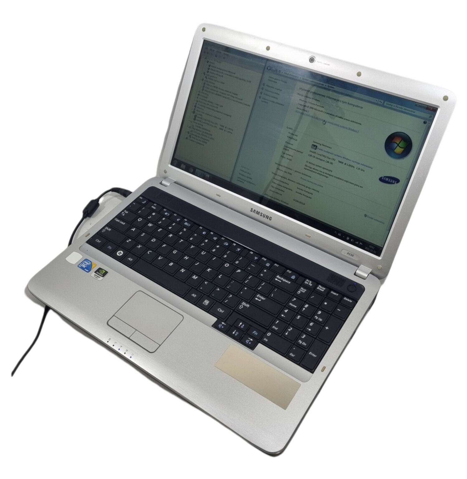 laptop-samsung-r530-c2d4gb500gbgeforce-310m-warszawska-21-bialystok