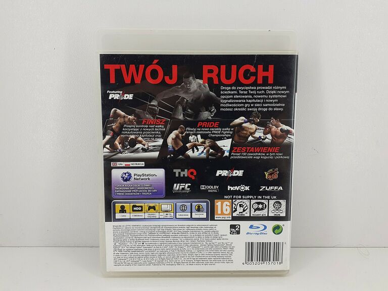 GRA PS3 UFC 3 UNDISPUTED