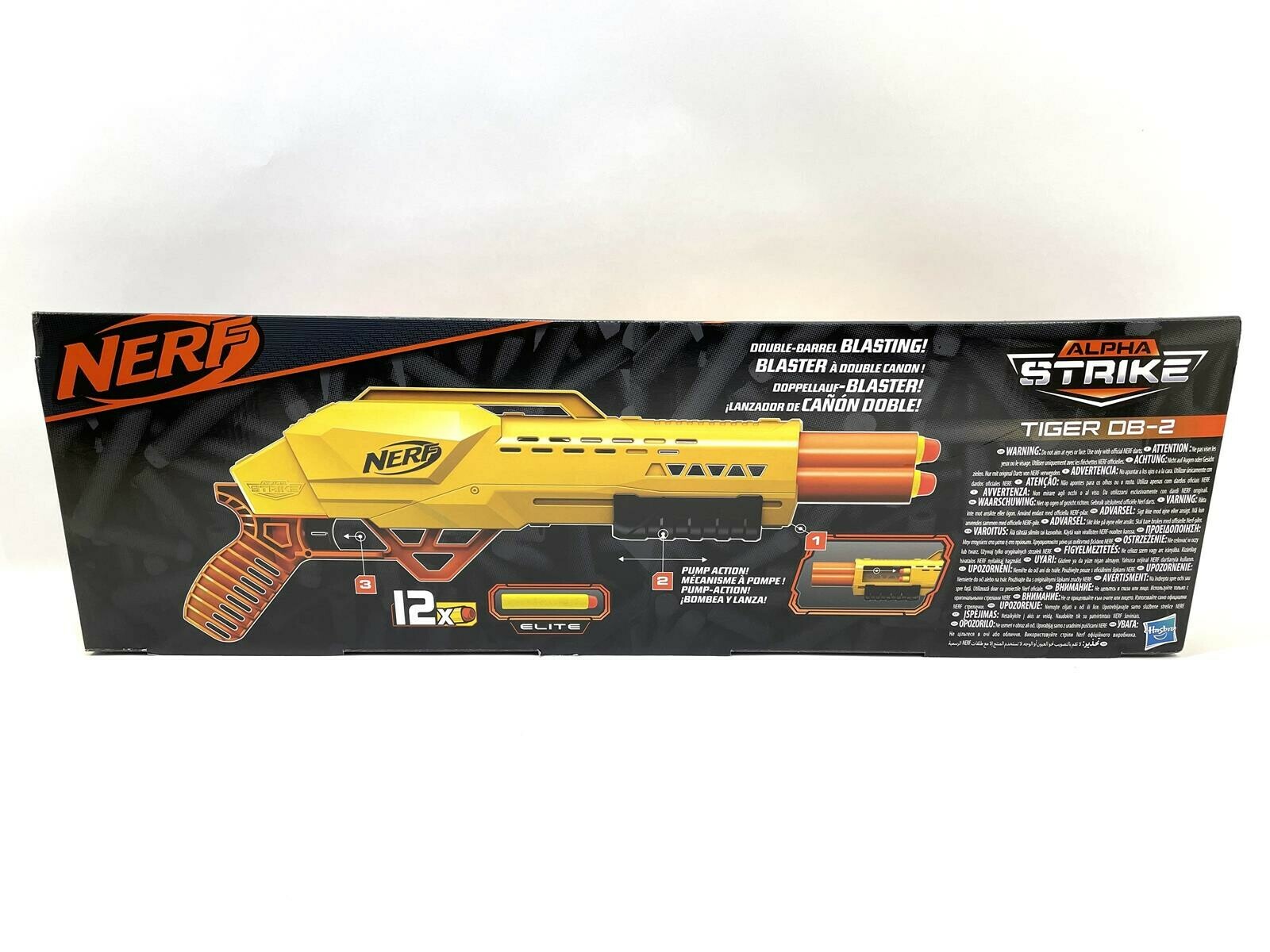 nerf-alpha-strike-tiger-db-2-wyrzutnia-12-strza-stan-uzywany