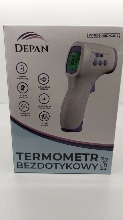 TERMOMETR BEZDOTYKOWY DEPAN PC868