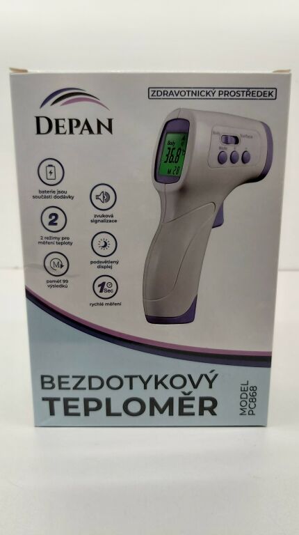 TERMOMETR BEZDOTYKOWY DEPAN PC868