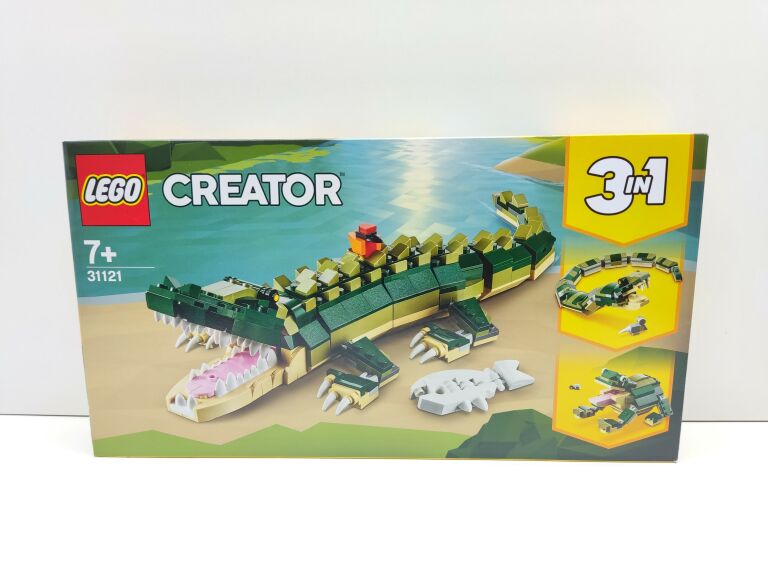 LEGO CREATOR 3W1 31121- KROKODYL