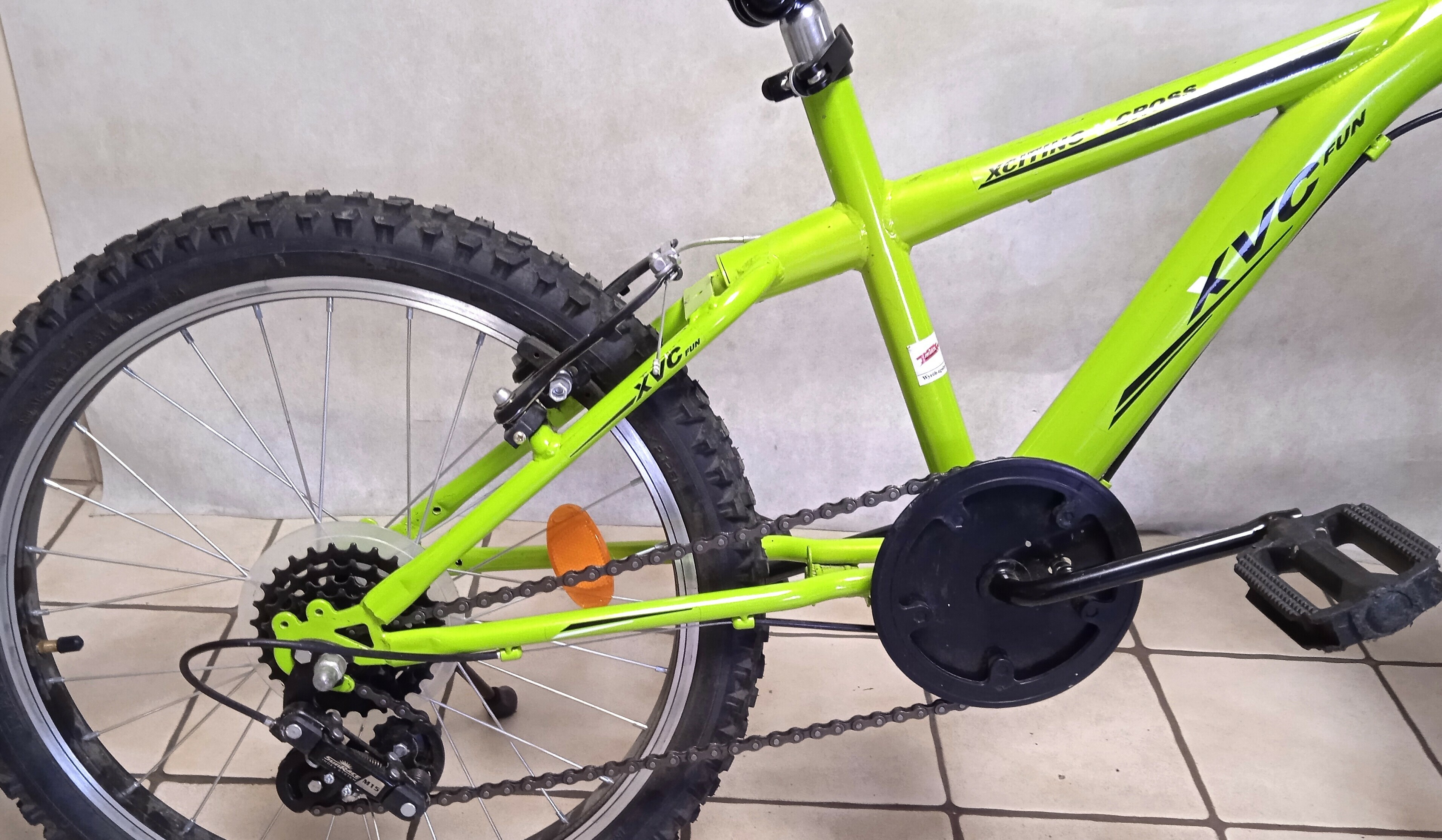 dzieciecy-rower-xvc-fun-20-zielony-stan-uzywany