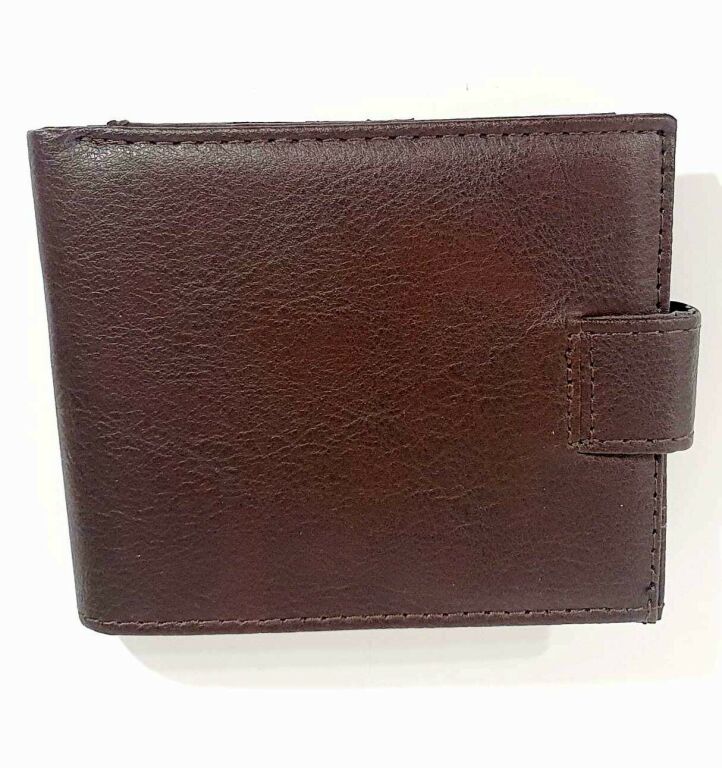 PORTFEL MĘSKI  CIEMNOBRĄZOWY