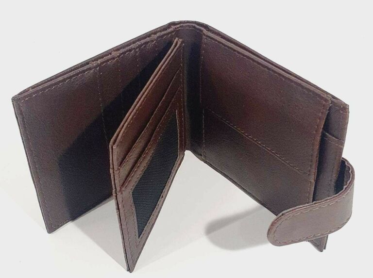 PORTFEL MĘSKI  CIEMNOBRĄZOWY