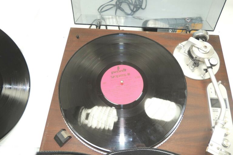 GRAMOFON UNITRA FONICA ADAM GS424 + DWIE PŁYTY