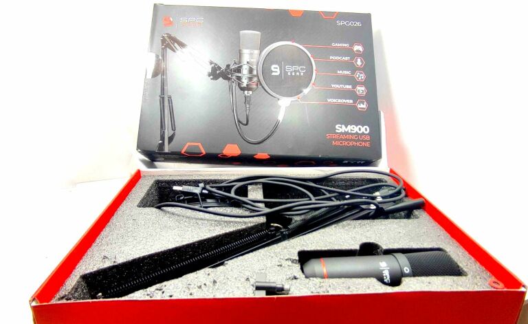 MIKROFON STREAMOWY SPC GEAR SM900 (SPG026) USB