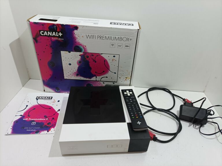 DEKODER WIFI PREMIUM BOX+ @ KOMPLET